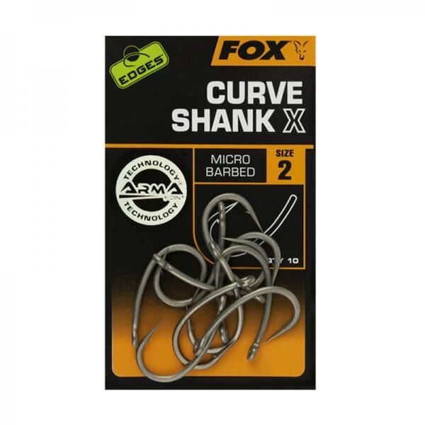 Fox Edges Curve Shank X Hooks