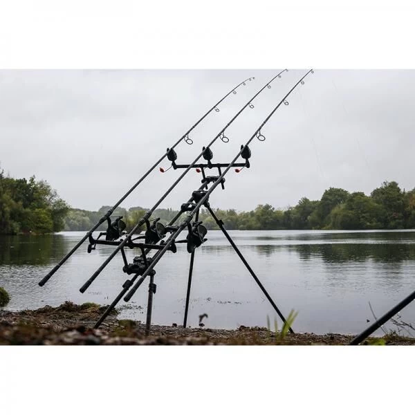 Fox Ranger MK2 4-Rod Camo Rodpod Inclusief Tas - Afbeelding 6