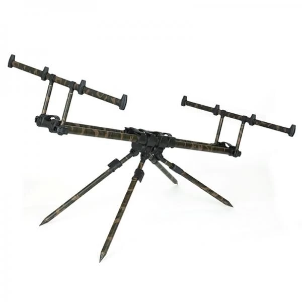 Fox Ranger MK2 4-Rod Camo Rodpod Inclusief Tas