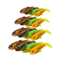 Savage Gear Craft Cannibal Paddle Tail Dark Water Mix