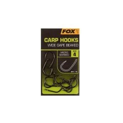 Fox Carp Hooks Wide Gape Beaked
