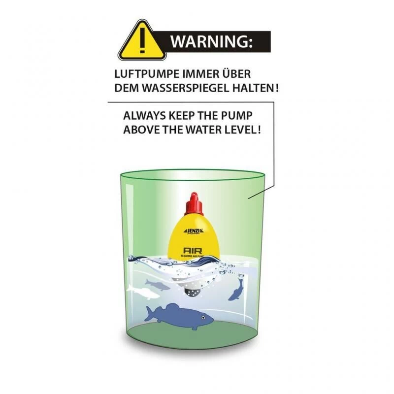 Jenzi Floating Egg Zuurstofpomp - Afbeelding 4